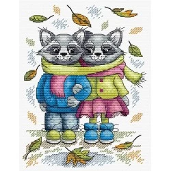 Racoons SM-217 - Siuvinėjimo rinkinys