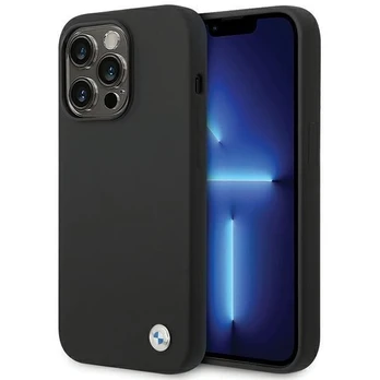 BMW BMHCP15LSILBK Back Case for Apple iPhone 15 Pro