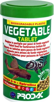 Prodac Vegetable Tablet vegetarinės tabletės dugninėms žuvims 50ml 30g kaina