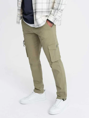 men's pants olive
