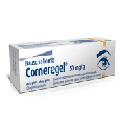 CORNEREGEL 50 mg/g akių gelis 10 g kaina