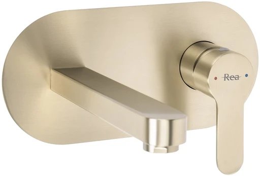 Potinkinis praustuvo maišytuvas REA Arcos, Brushed Gold
