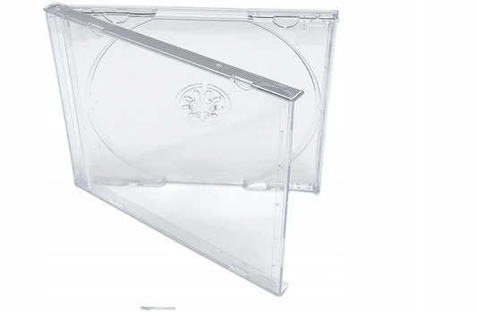Vinilinė plokštelė Dėžutės Cd diskams, Jewel Case Clear, 1 Cd, 10 vnt.