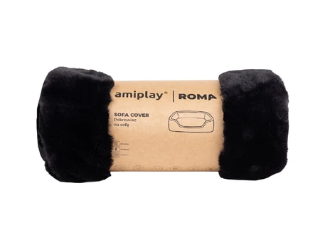 Sofos užvalkalas gyvūnams Amiplay Roma, juoda sp., XL