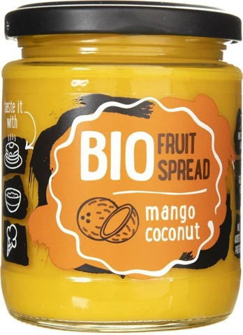 Rudolfs Rudolfs Mango vaisių kremas - kokosas - 245 g
