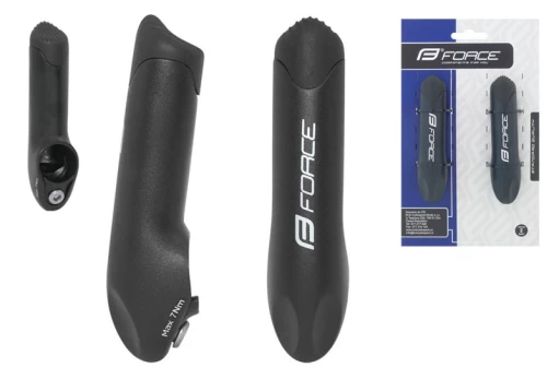 Vairo galai FORCE Zap juoda Alu 8cm