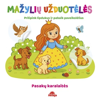 Pasakų karalaitės: mažylių užduotėlės