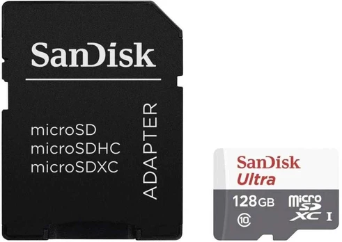 Atminties kortelė CARD 128GB SANDISK ULTRA MICROXC +