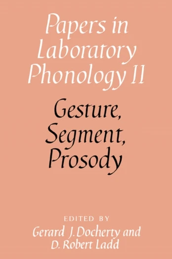 Gesture, Segment, Prosody