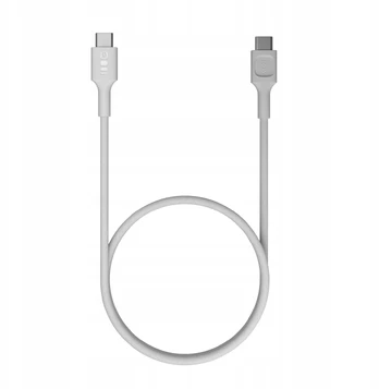 USB-C cable 2m 100W Greencell PowerStream Fast Charging PD Snow White