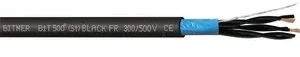 Bitner BIT 500 (ST) Juodas FR 8X2X1,0 BŪGNAS