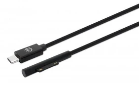MANHATTAN Surface Prijunkite prie USB-C įkrovimo kabelio, 1,8 m PD