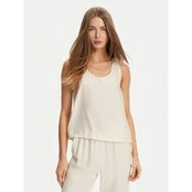 Marella Marškinėliai Meana 2513161045 Écru Regular Fit