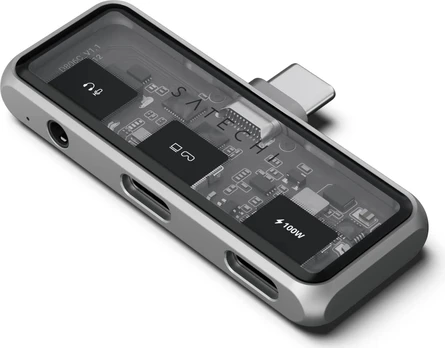 Satechi Mobile XR Hub with Audio - Kosminė pilka