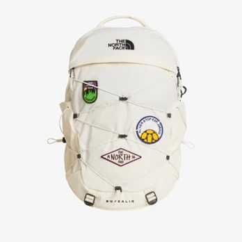 The North Face Borealis Patch Backpack White Dune - Dydis Universalus (NF0A8KE90E81 Kuprinės)