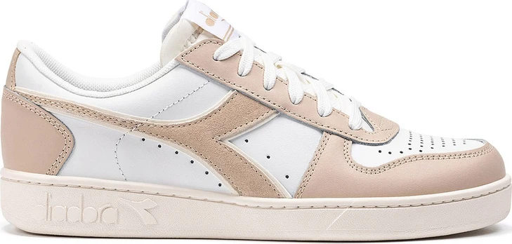 DIADORA Magic Basket Low Leather Wn White/Whisper Pink - 36