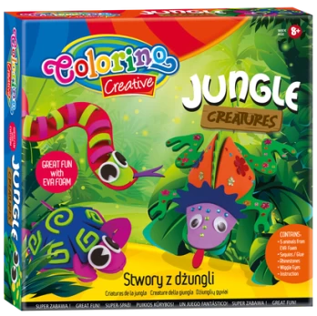 Rinkinys kūrybai Colorino Creative Jungle Creatures (P)