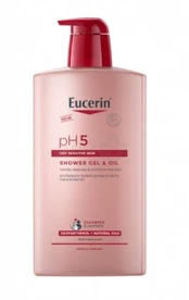 EUCERIN pH5 dušo gelis ir aliejus 1000ml