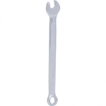 NERŪDIJANČIOJO PLIENO žiedinis raktas, lenktas 30mm, KS Tools