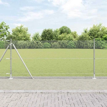 Tvorų komplektas 2 vnt Cinkuotas plienas 25 x 1 m Tvirtas