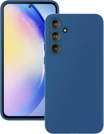 Dėklas Matt TPU case for Samsung Galaxy A36 5G dark mėlynas