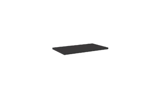Stalviršis COMAD SANTA FE BLACK 89-80-B, juodas kaina