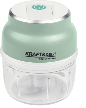 Akumuliatorinis virtuvinis smulkintuvas KRAFT&DELE KD4361, 150 ml