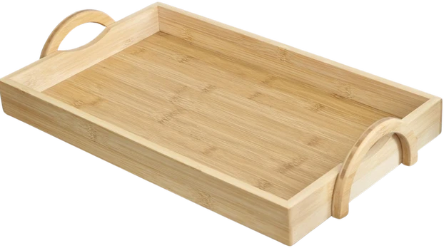 Bambukinis padėklas FLORINA 44 × 27 × 4.5 cm