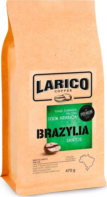 Larico Grūdų kava Brazilija Santos 470 g