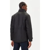 Barbour Demisezoninė striukė Sapper MWX0020BK71 Juoda Regular Fit