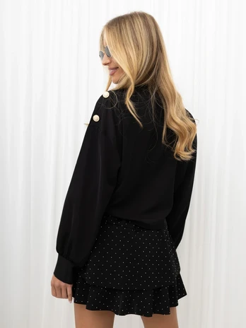 Italy Moda Koszula-MI-KS-C306.70-juoda