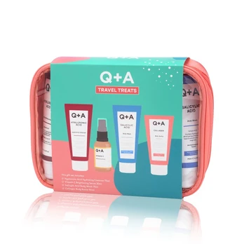 Q+A Travel Treats Gift Set Odos priežiūros priemonių rinkinys, 1vnt