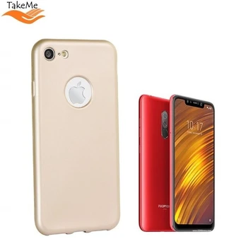 iLike Xiaomi Pocophone F1 silikoninis dėklas, auksinis