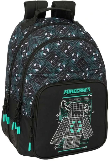 Safta Minecraft Screen adaptable backpack 42cm