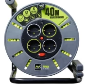Ilgiklis ritė MASTERPLUG, 4 lizd., 45m, su įž., 3x1.5, OLG45164SL, A540120035 kaina