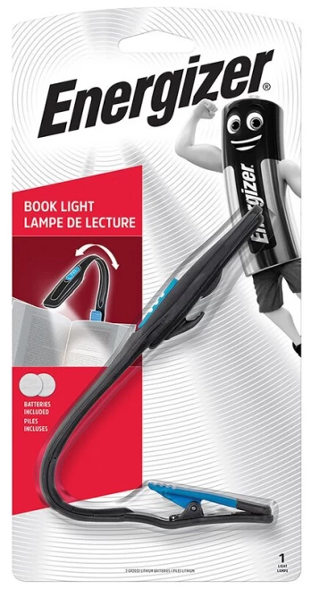Lemputė skaitymui Energizer Booklite LED + 2 CR2023 baterijos