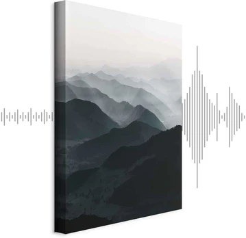 Artgeist Paveikslas - Parallel Ridges (1 Part) Vertical