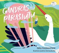 Gandras su parašiutu kaina