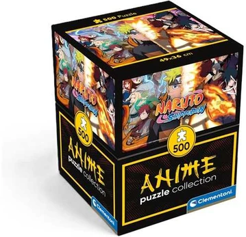 Clementoni CLE puzzle 500 HQC Anime Cube Naruto 35516