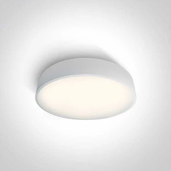 Lubinis šviestuvas 25W LED plafonas, baltas, 4000K, 62125D/W/C