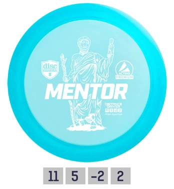 Diskgolfo diskas DISCMANIA MENTOR Distance Driver