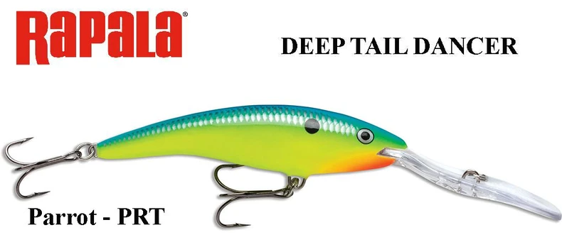 Vobleris Rapala Deep Tail Dancer PRT Parrot 11 cm
