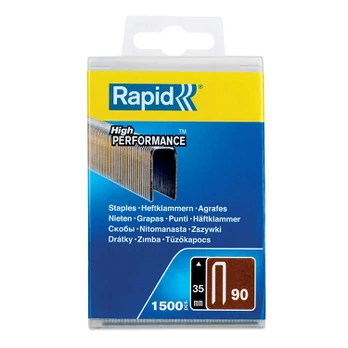 Kabės „Rapid" 90/35, 1500 vnt. plast.p.