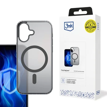 3MK Frosty MagCase iPhone 16 Plus juoda/juodas