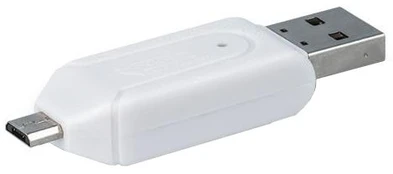 MicroSD ir SD kortelių skaitytuvas Forever per microUSB/USB