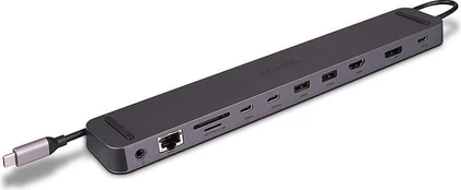 LINDY DST-Mini XT 810 USB C Nešiojamas kompiuteris Mini Dockingstation