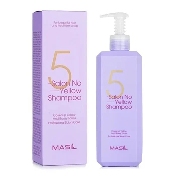 Masil - Salon No Yellow Shampoo 5 - 500 ml