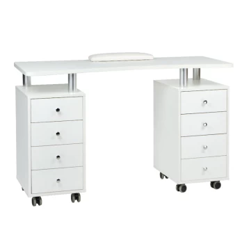 Manikiūro stalas MANICURE DESK ESTHETIC WHITE