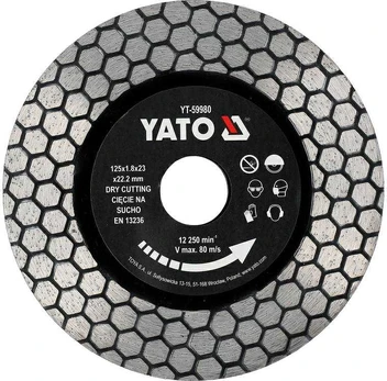 YATO TARCZA DO GRESU I GRANITU 125mm