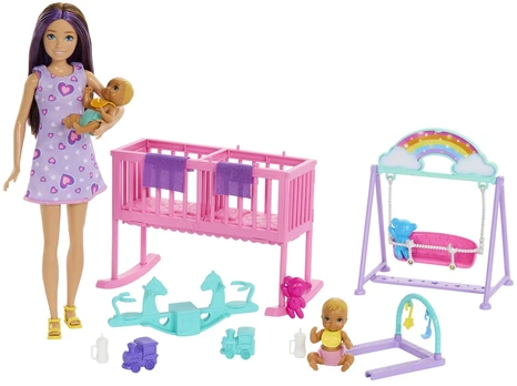 „Barbie Skipper“ auklės rinkinys